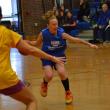 Kylie Higgins runs a play. KEVIN BURNHAM/Boothbay Register