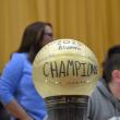 The coveted gold ball. KEVIN BURNHAM/Boothbay Register