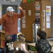 Denny Denniston of Barter Island Bee shows off the "wiggle dance" bees use to communicate. ISABELLE CURTIS/Boothbay Register