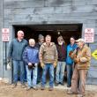 Boothbay Harbor Rotarians ready to pick up items for the Rotary Barn. Courtesy photo