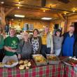 Memorial Library staff and volunteers at the March 17 Community Lunch. Lisa Hallinan photo