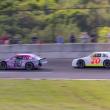 Chassidy Shorty (#19, left) and Taylor Lane (#70, right) take to the track in the 4-Cylinder Pros. Jasen Dickey Photography 