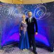 Alina Blakesley and dance partner Krisztian Timar at the Chicago competition.Courtesy of Alina Blakesley