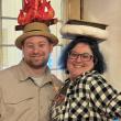 An example of the creative hats worn by attendees at a previous Hats Off For Health event. Patricia Royall photo