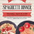 Spaghetti Supper poster
