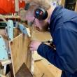 Power tools were a must. Courtesy of Manon Lewis