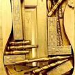 A demonstration of a work of assemblage by a BRHS student. Courtesy of Manon Lewis