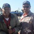 James and Bob Sheppard pose for a photo at the Blue Angels air show in 2015. Courtesy of Bob Sheppard