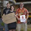 The Judges awarded Claw Down Second Place to Footbridge Brewery. LISA KRISTOFF/Boothbay Register