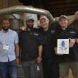 Mine Oyster Chef/Owner Ralph Smith (third from left) and his team accepting their Judge's First Place award at the 2025 Claw Down June 12. LISA KRISTOFF/Boothbay Register