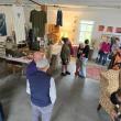 Mitchell & Co. was a lively place for its first First Friday. Courtesy of Morgan Mitchell