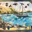 Preview painting by Diana Young's solo show at Gold/Smith Gallery June 18-July 21. Courtesy of the venue