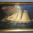 At East Boothbay Trading Co. - James Edward Buttersworth painting of an America's Cup Race.