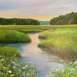 Sandy Crabtree painting. Courtesy of Kim Traina