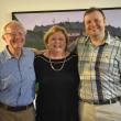 The Gleason Family - Dennis, Martha and Andrew - celebrate the 40th year of the gallery in Boothbay Harbor. LISA KRISTOFF/Boothbay Register