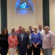 Members of the St. Columba’s Vestry who distributed a generous gift to the Boothbay Region YMCA. Photo by Allyson Goodwin (left to right, front row): Christina Kurtz, Cherry Goodwin, Bruce Harris, Jackie Pinard, The Rev. Susan Kraus, Barry Shauck. (left to right, back row): Ed Banning, Bruce Joule, Matt Jones, and the Y’s CEO Andy Hamblett. Missing from photo: Pam Baldwin, Connie Heroy.
