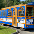 On July 16, the Boothbay Harbor Region Chamber of Commerce will be holding a special "Jail & Bail" fundraiser for maintenance of the trolley. Courtesy photo