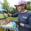 Artist Nora West was recently awarded a Plein Air: Maine Observed Awards for "Mountain Magic."