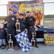 Thunder 4 Mini Top 3, L-R: Mason Moody, Zach Audet, Carson Bellows and Kyle Willette. Jasen Dickey photo