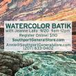 Batik workshop