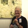 Debra Claffey and her Honorable Mention award for 