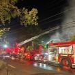 Fire at 79 Western Avenue in Boothbay Harbor Oct. 4. Courtesy of Mark Sullivan