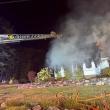 Fire at 79 Western Avenue in Boothbay Harbor Oct. 4. Courtesy of Mark Sullivan