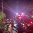 Fire at 79 Western Avenue in Boothbay Harbor Oct. 4. Courtesy of Mark Sullivan