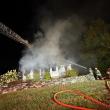 Fire at 79 Western Avenue in Boothbay Harbor Oct. 4. Courtesy of Mark Sullivan