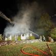 Fire at 79 Western Avenue in Boothbay Harbor Oct. 4. Courtesy of Mark Sullivan
