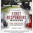 First Responders and their families to an appreciation weekend on Saturday, October 4th and Sunday, October 5th.  