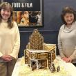 Lead baker/contractors of the Harbor Theater gingerbread, Hilary Allen and Eni DeLisle. LISA KRISTOFF/Boothbay Register
