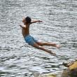 Barrett's Park is the place to be for a refreshing dip as the July heat settles over the region. This was part of a gallery produced by Isabelle Curtis. ISABELLE CURTIS/Boothbay Register