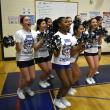 The BRES cheering squad celebrates the win. FRITZ FREUDENBERGER/Boothbay Register