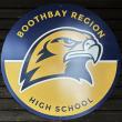 Boothbay Region High School sign