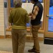 Guests check out the proposed designs. ISABELLE CURTIS/Boothbay Register