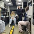 The BRHS students learn about what is included in an ambulance during their recent tour of the BRAS facility. Larry Brown photo