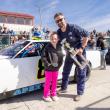 Strictly Street winner Chaz Briggs with Jr. Official Abby Colson in Victory Lane. Jasen Dickey Photography