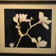 Helen M. Farnham - "Magnolias In Bloom" - mixed media
