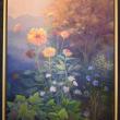 Irene Plummer - "Dahlia, Anemone, Cornflower" - acrylic