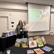 CTL's Head of School Katy Inman and pre-kindergarten teacher Haley Barnes present at a showcase for New England educators in Connecticut. 