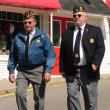 Arthur Richardson, left, with Bob Raudenbush marching in a past Memorial Day parade. File photo