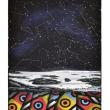  "Hendricks Head South" - 38”x55” - dye painted on cotton, stitched by Fraas-Slade
