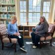 Conversation Café at the Boothbay Harbor Memorial Library. Courtesy of Bob Drury