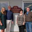 Katie Chilles and Robert Wheeler (owners) and from The David Chapman Agency, Sarah Worster (current owner)  and John Gallagher (former owner). Courtesy photo