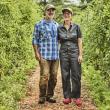 Erica Berman and Alain Ollier, Veggies to Table co-founders. Michael Wilson photo