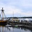 Members of the Boothbay Region Historical Society get an exclusive look at the U.S Brig Niagara May 21. ISABELLE CURTIS/Boothbay Register