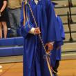 Class Marshal Harry Hinckley leads his classmates through the gym. KEVIN BURNHAM/Boothbay Register