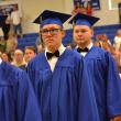 Seniors march through the gym on their way to the stage for Awards Night June 10. KEVIN BURNHAM/Boothbay Register