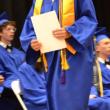 Rose Campbell with one of her awards. KEVIN BURNHAM/Boothbay Register